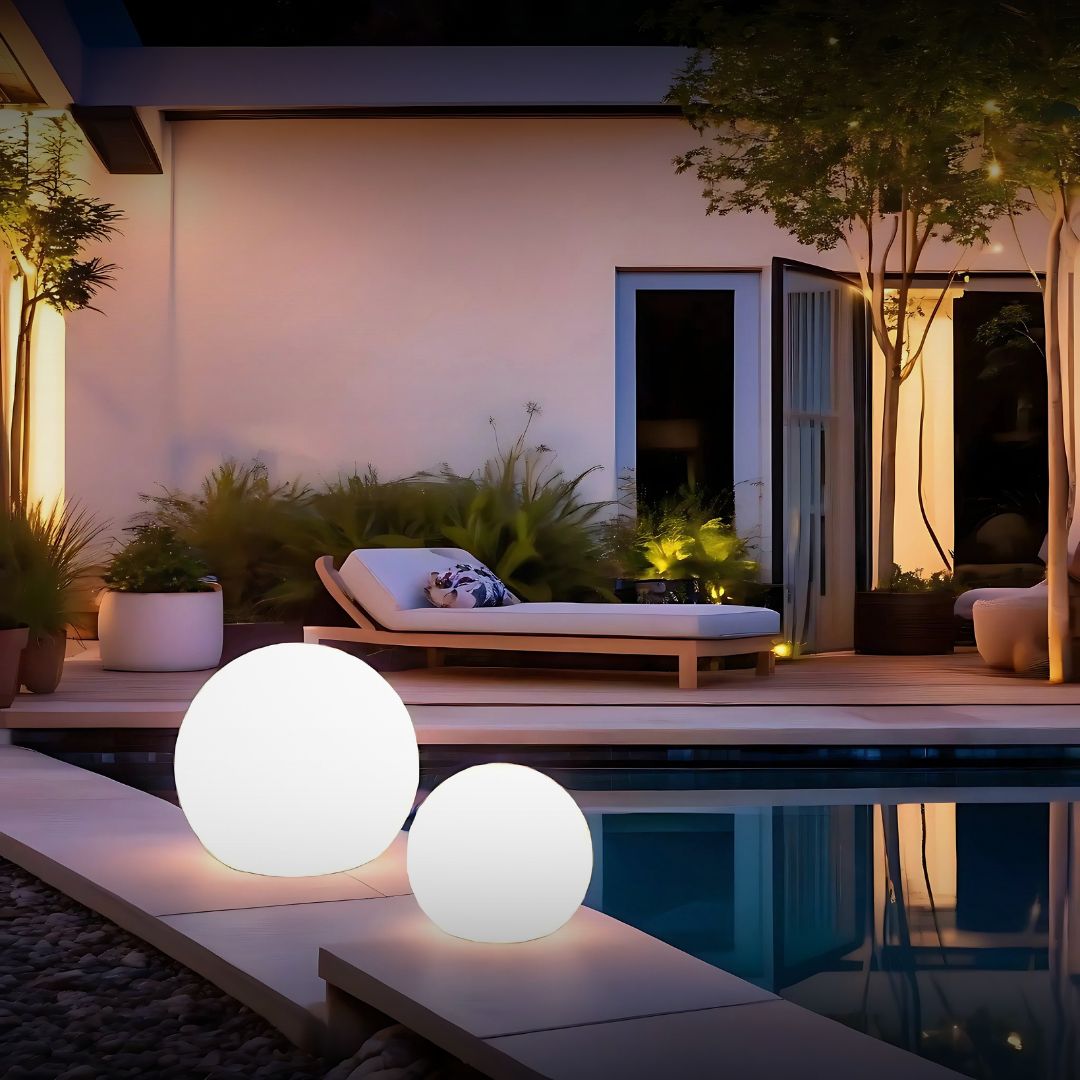 Waterproof Patio Globe Light - Breck and Fox