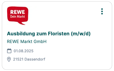 Floristen arbeiten an Blumengesteck